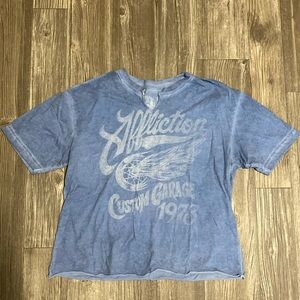 Affliction Women’s shirt blue